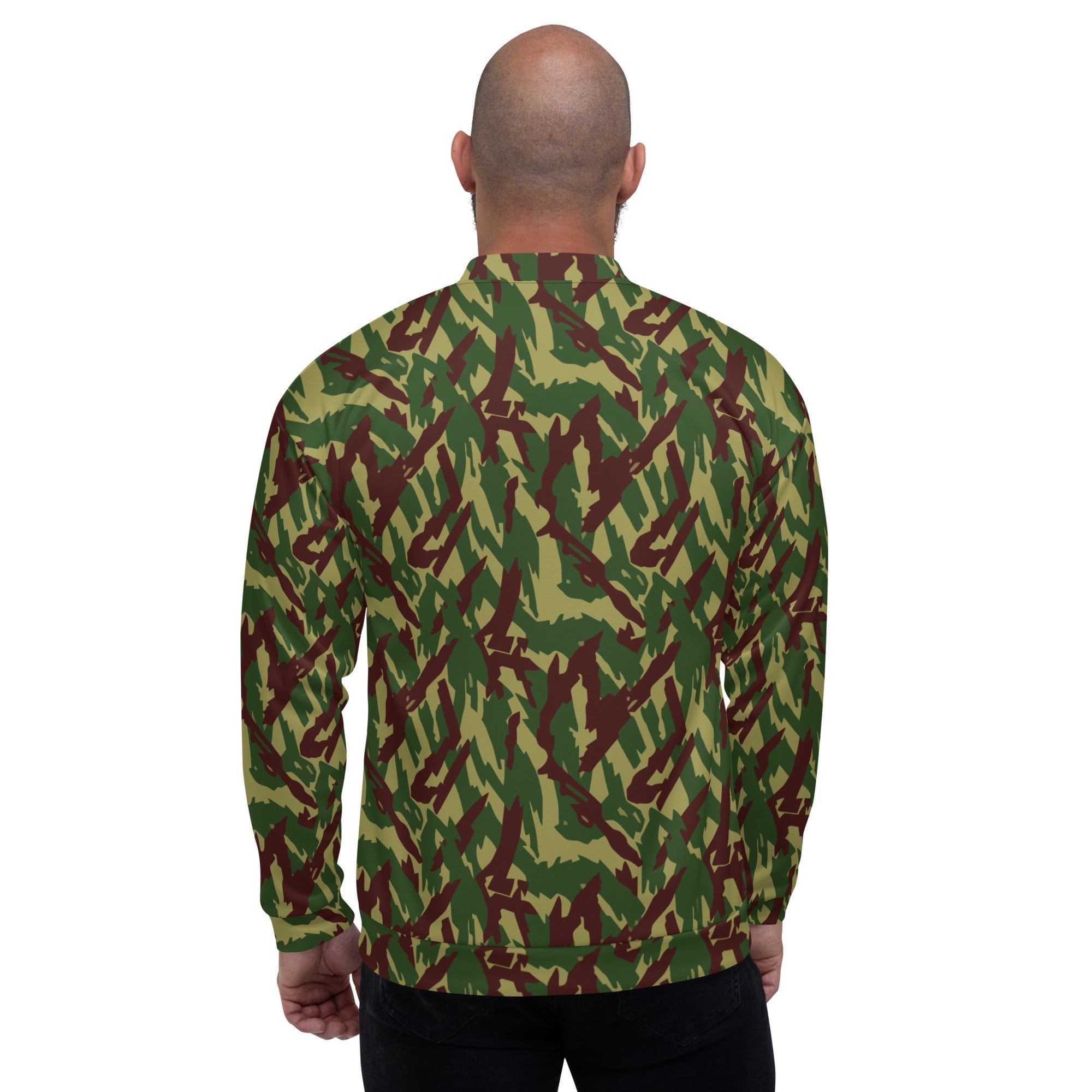 CAMO HQ - Russian Podlesok Woodland CAMO Unisex Bomber Jacket