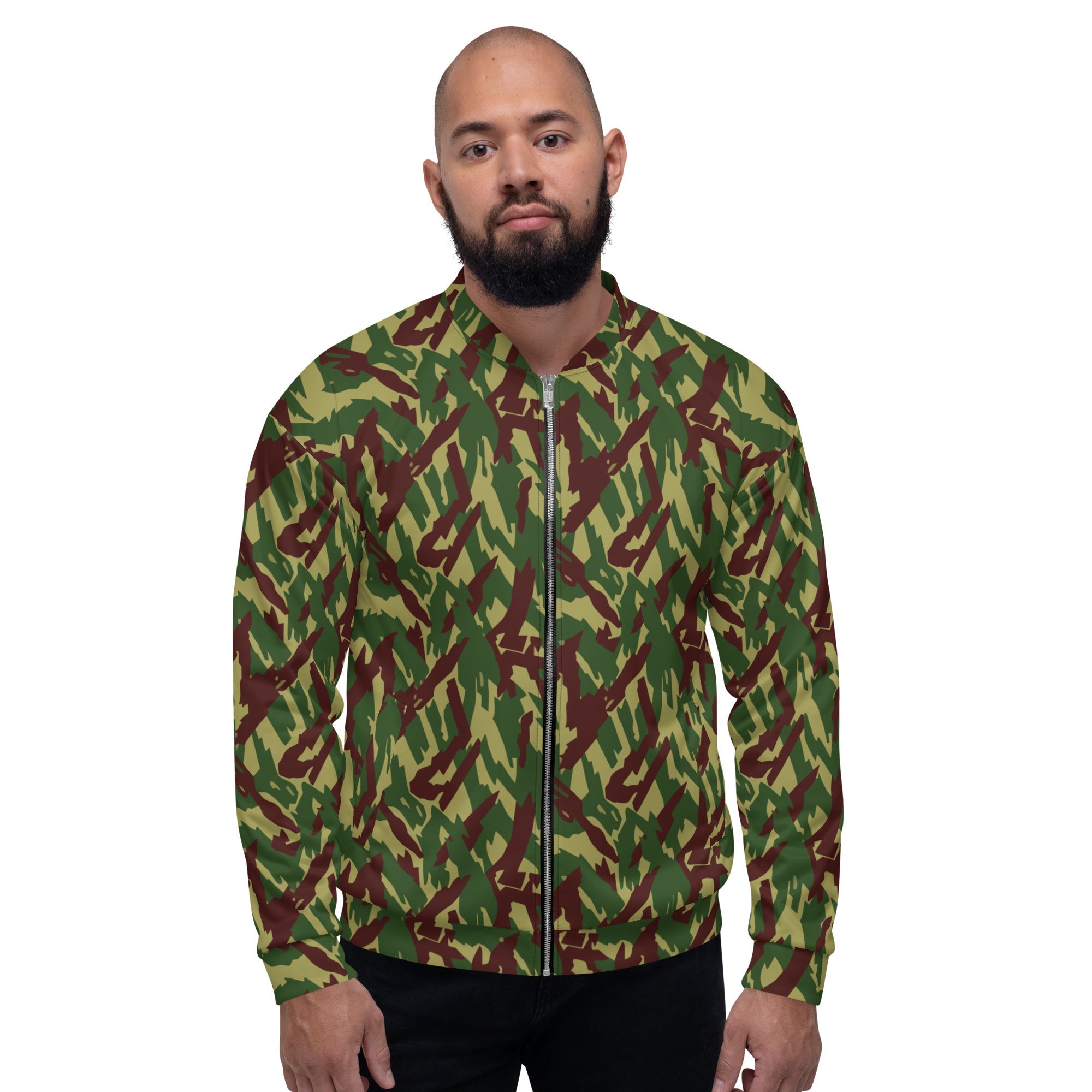 25年春夏　完売品　BRIEFING CAMO JQ HIGHNECK RF CAMO HQ - Podlesok Woodland Russian CAMO Unisex Bomber Jacket