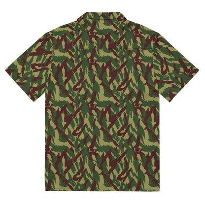 Russian Podlesok Woodland CAMO Unisex Short-Sleeve Button Shirt