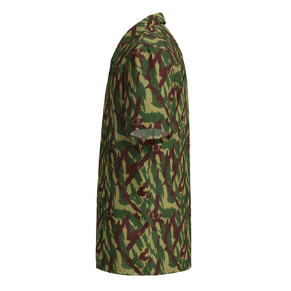 Russian Podlesok Woodland CAMO Unisex Short-Sleeve Button Shirt