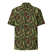 Podlesok Woodland Russian CAMO Unisex Short-Sleeve Button Shirt - Button-Up