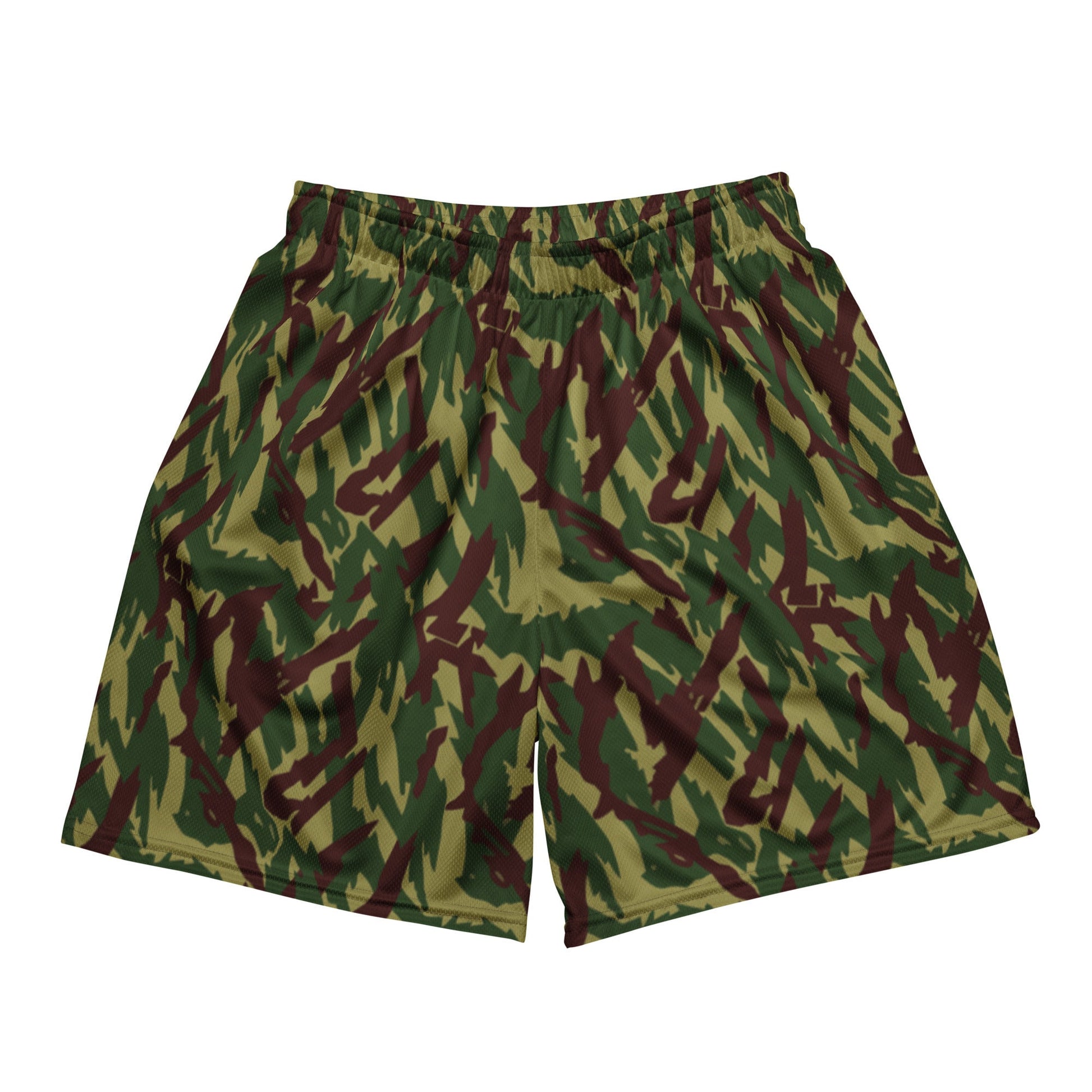 Russian Podlesok Woodland CAMO Unisex Mesh Shorts - 2XS