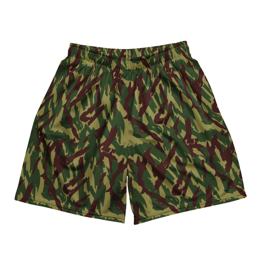 Russian Podlesok Woodland CAMO Unisex mesh shorts - 2XS - Mesh Shorts