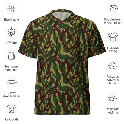 Russian Podlesok Woodland CAMO unisex sports jersey Sports Jerseys