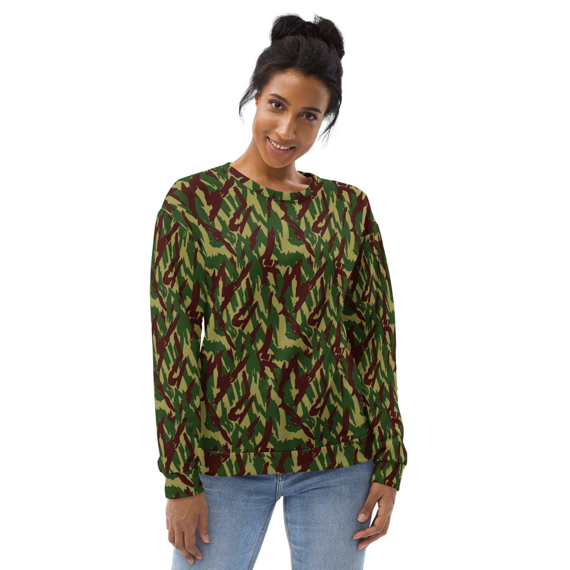 Russian Podlesok Woodland CAMO Unisex Sweatshirt - Sweatshirts