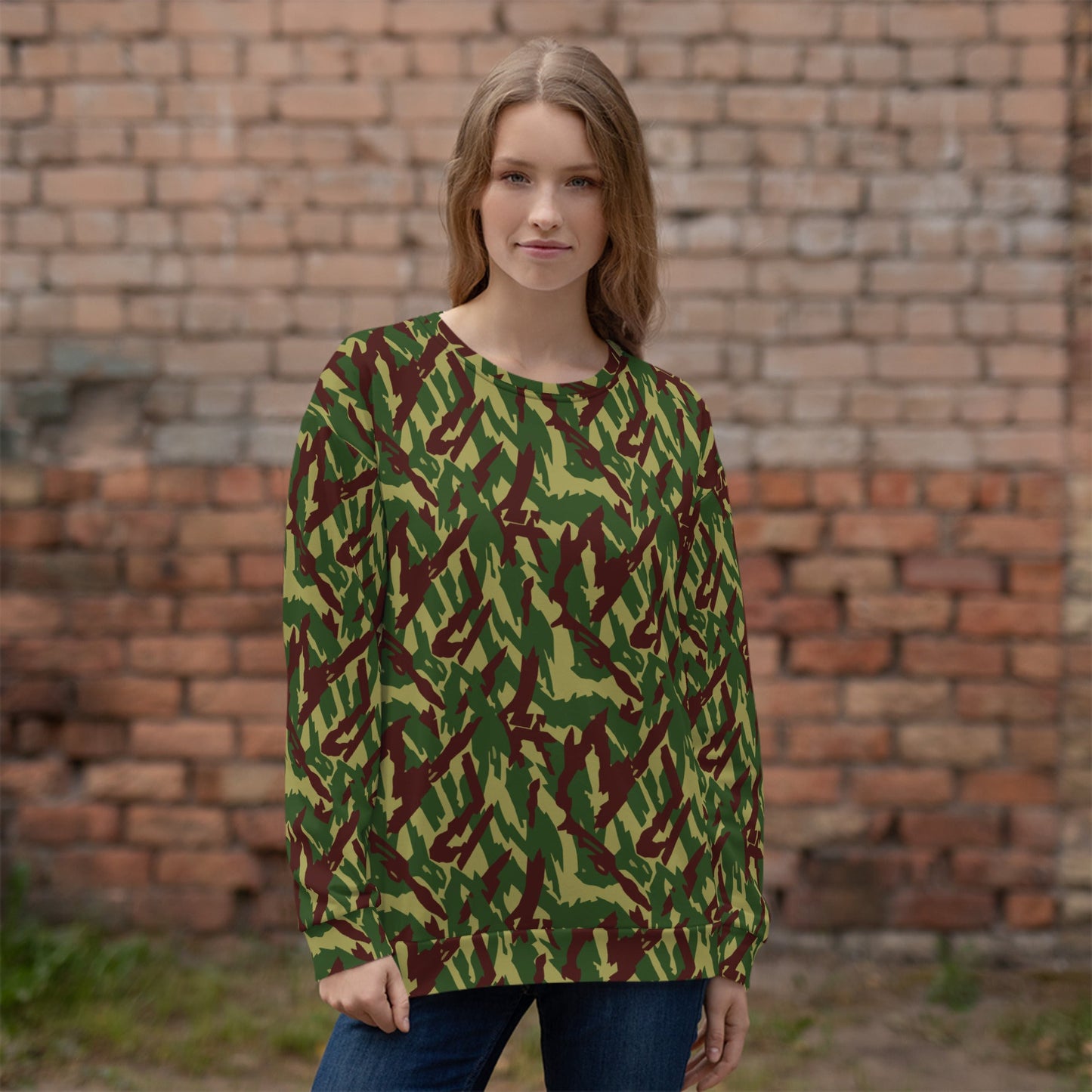 Russian Podlesok Woodland CAMO Unisex Sweatshirt - Sweatshirts