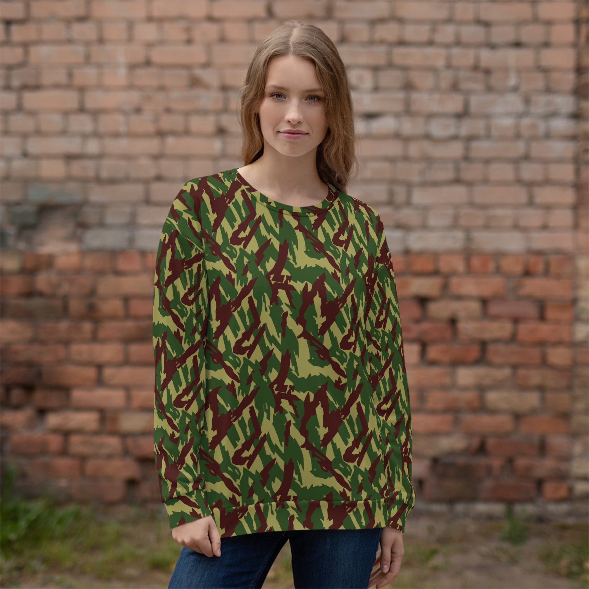 Russian Podlesok Woodland CAMO Unisex Sweatshirt - Sweatshirts