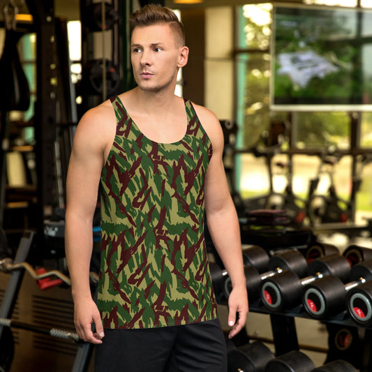 Russian Podlesok Woodland CAMO Unisex Tank Top - XS - Tops