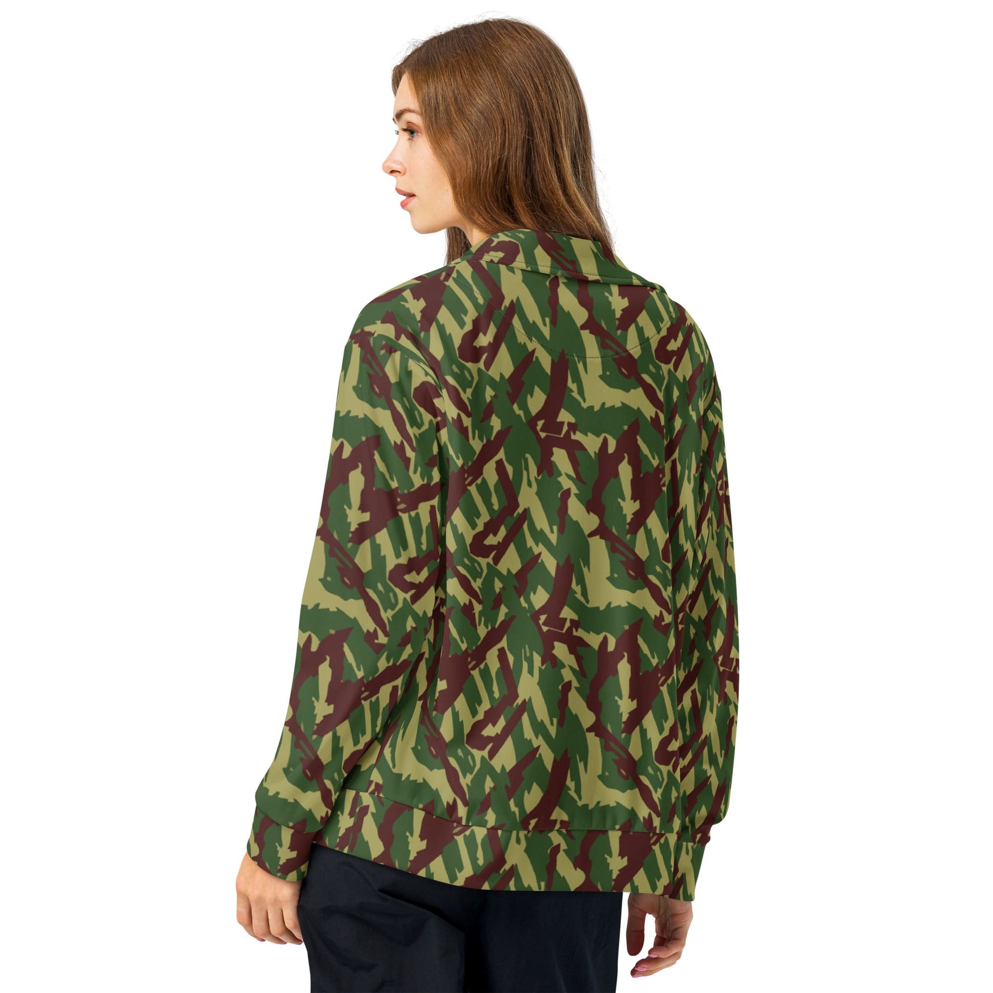 Russian Podlesok Woodland CAMO Unisex track jacket - Track Jackets