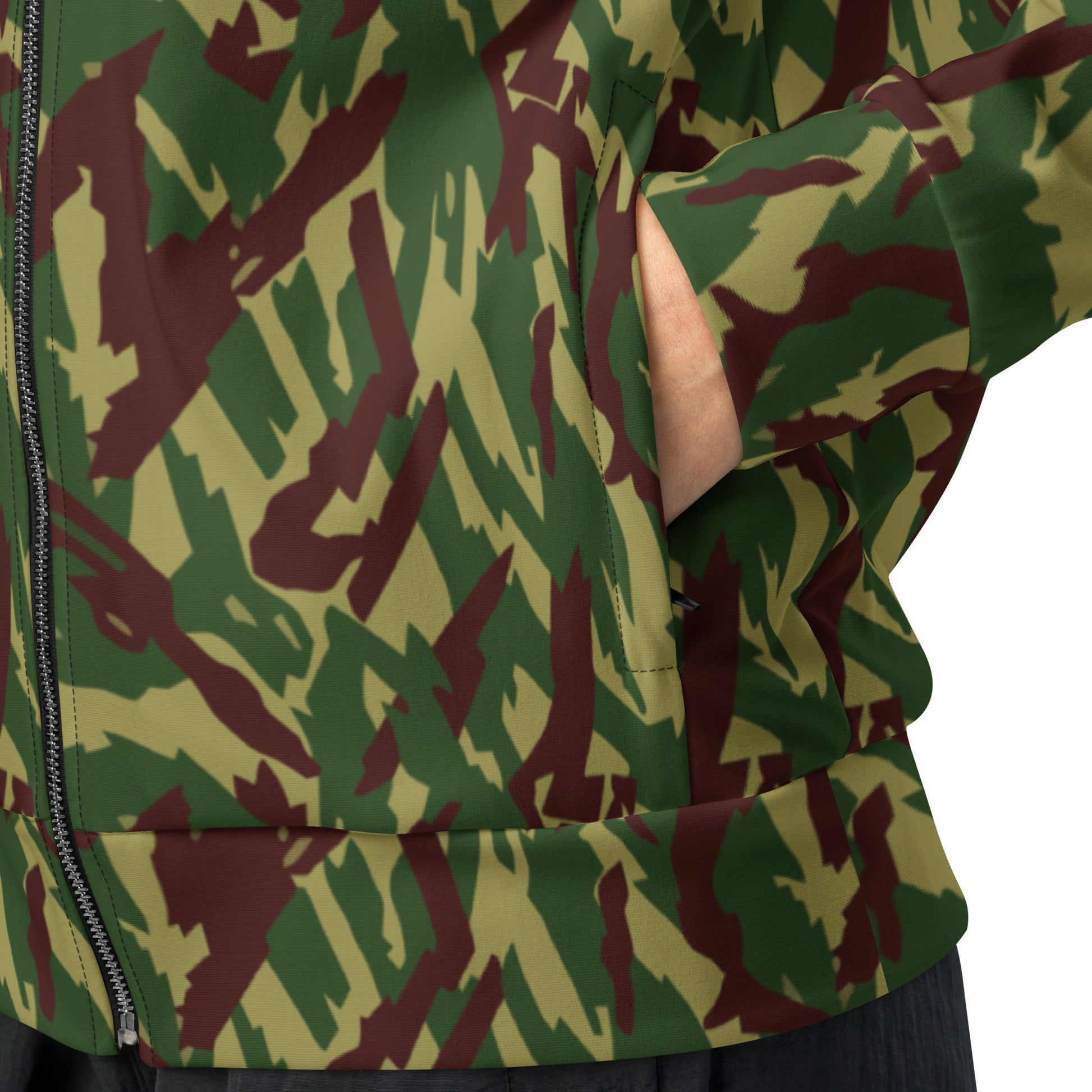 Russian Podlesok Woodland CAMO Unisex track jacket - Track Jackets