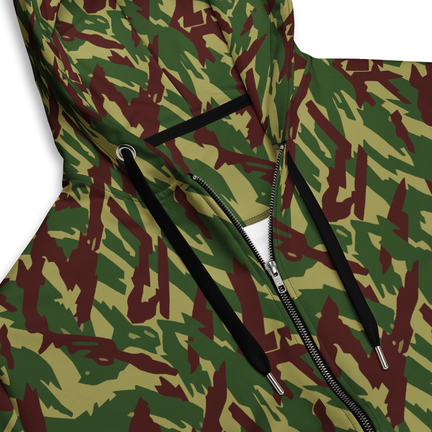 Russian Podlesok Woodland CAMO Unisex zip hoodie - Zip Hoodies