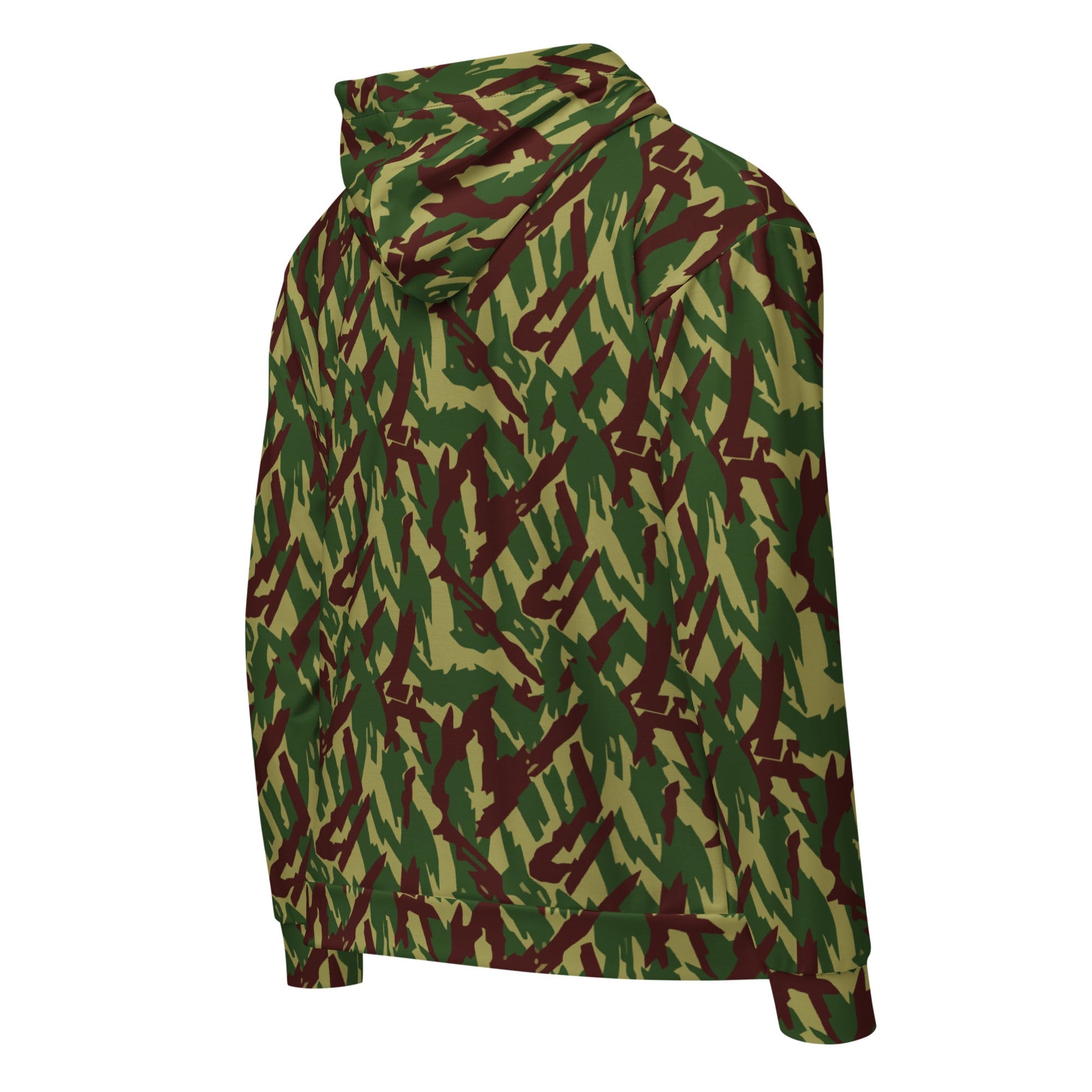 Russian Podlesok Woodland CAMO Unisex zip hoodie - Zip Hoodies
