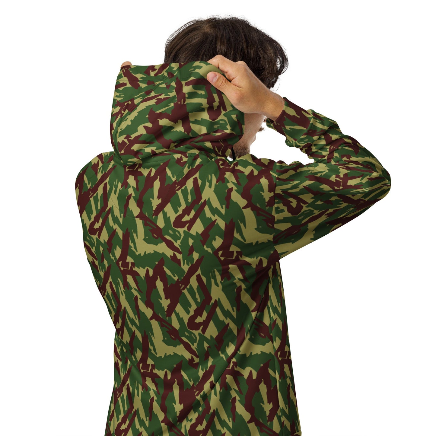 Russian Podlesok Woodland CAMO Unisex zip hoodie - Zip Hoodies