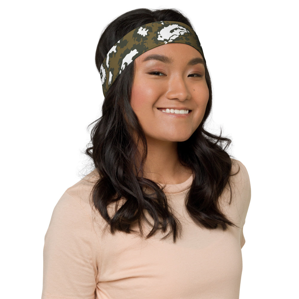 Russian Red Dawn KLMK Movie Brown CAMO Headband