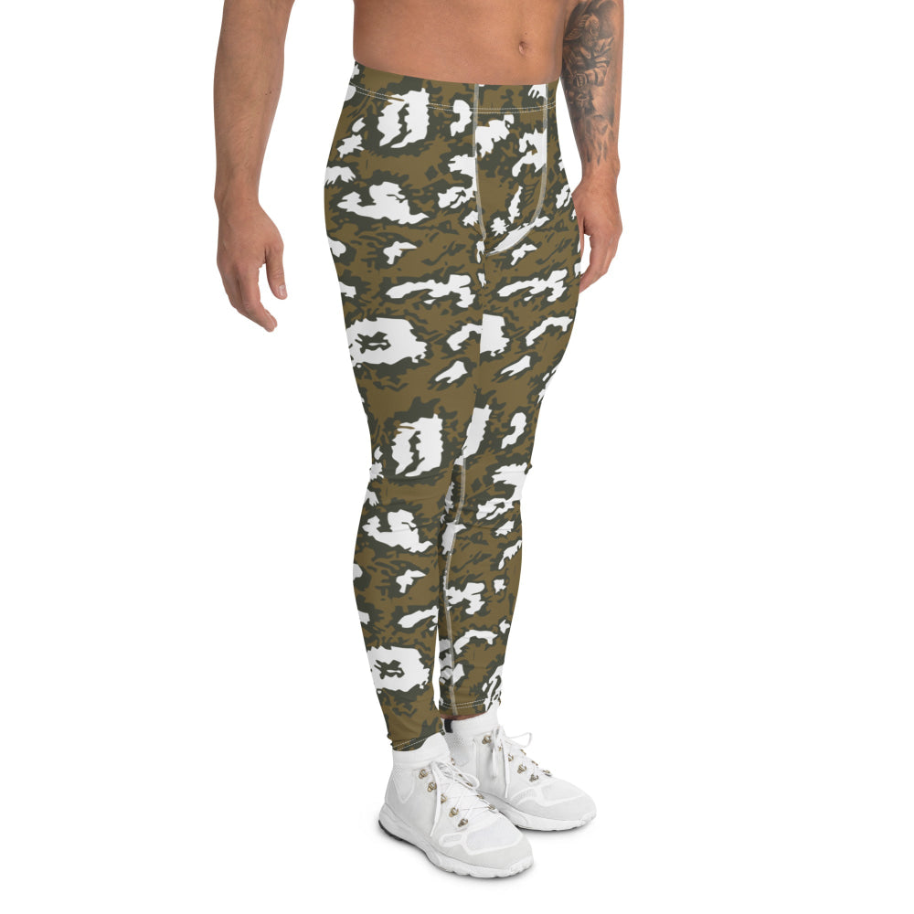 Russian Red Dawn KLMK Movie Brown CAMO Men’s Leggings - Mens