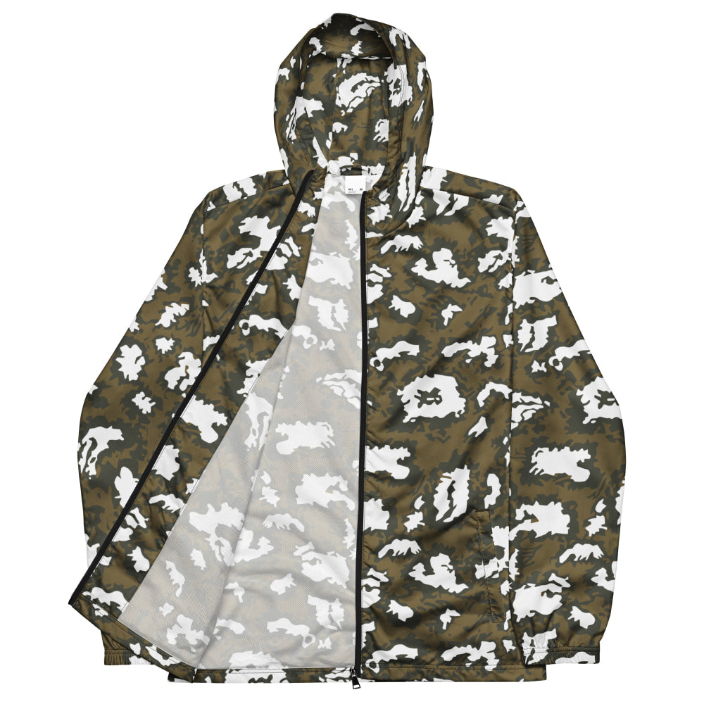 Russian Red Dawn KLMK Movie Brown CAMO Men’s windbreaker - Mens Windbreaker