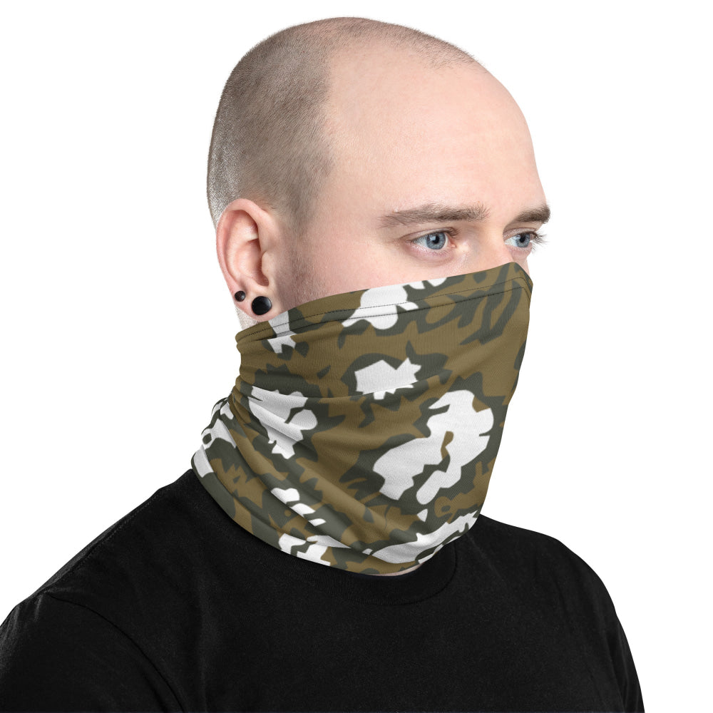 Russian Red Dawn KLMK Movie Brown CAMO Neck Gaiter