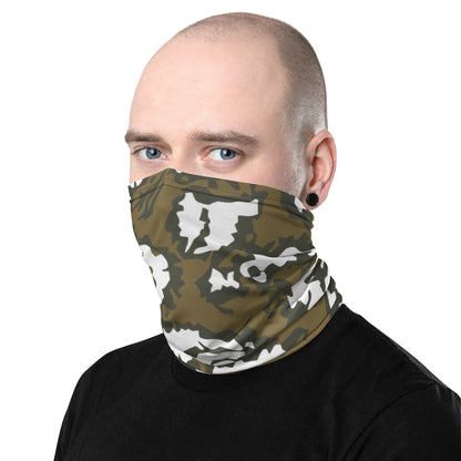 Russian Red Dawn KLMK Movie Brown CAMO Neck Gaiter