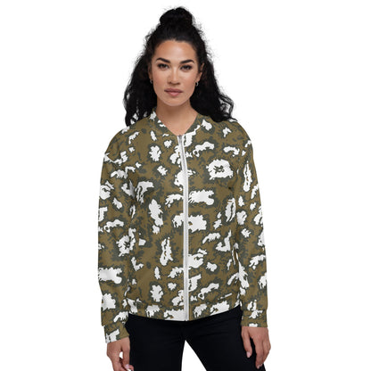 Russian Red Dawn KLMK Movie Brown CAMO Unisex Bomber Jacket