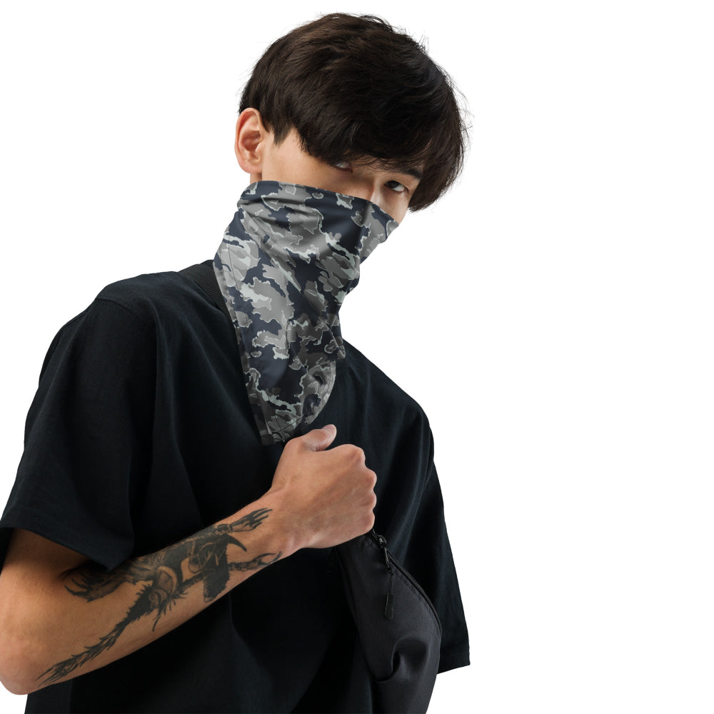 Russian SMK Melted Snow CAMO bandana - M - Bandana