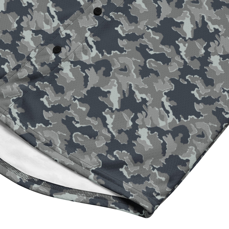 SMK Melted Snow Russian CAMO Unisex Baseball Jersey