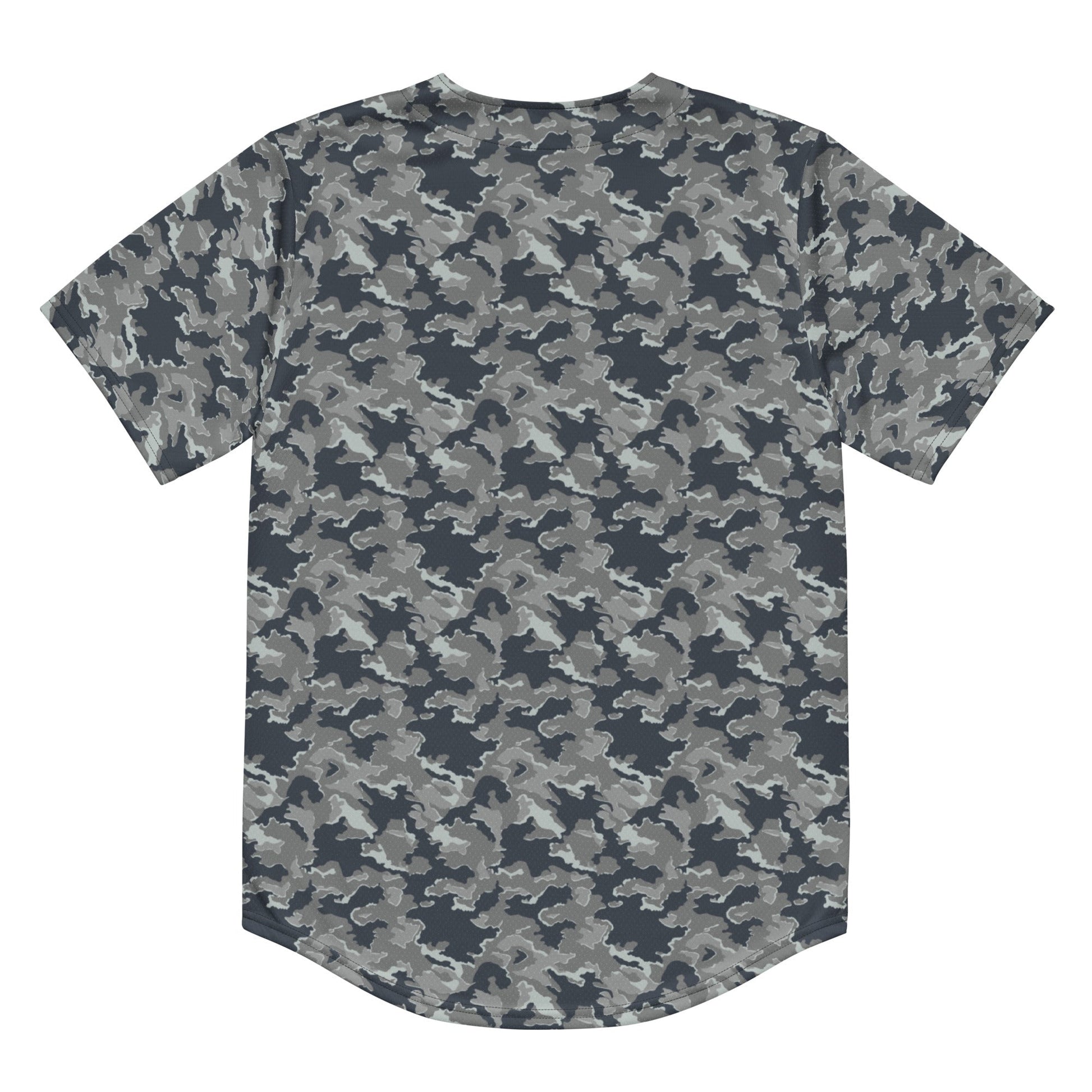 Russian SMK Melted Snow CAMO baseball jersey - Baseball Jerseys