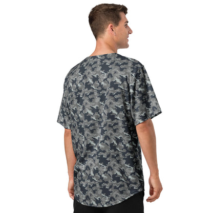 Russian SMK Melted Snow CAMO baseball jersey - Baseball Jerseys