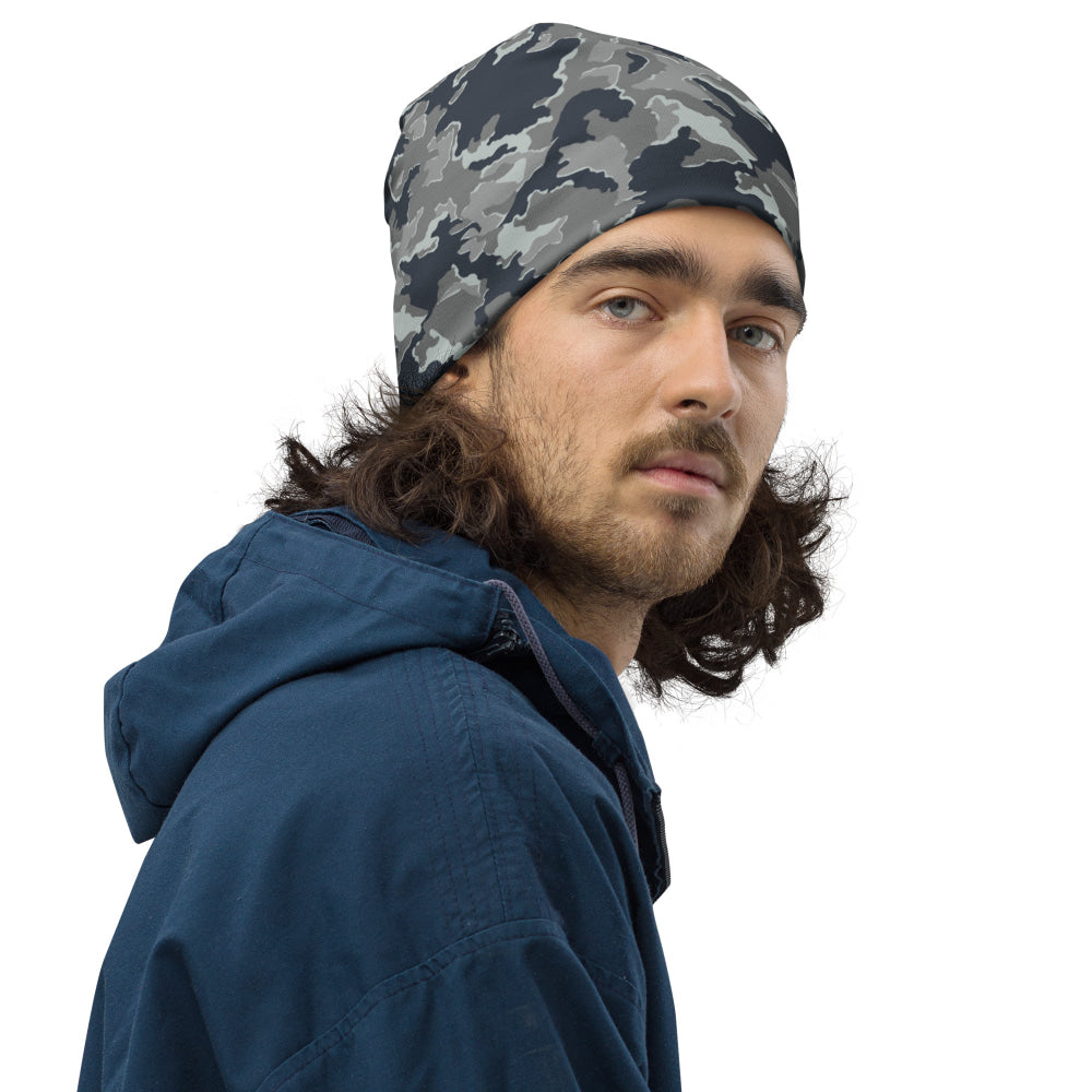 Russian SMK Melted Snow CAMO Beanie