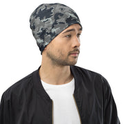 SMK Melted Snow Russian CAMO Beanie - Head
