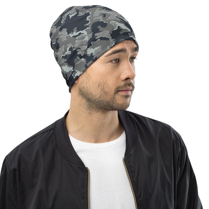 Russian SMK Melted Snow CAMO Beanie