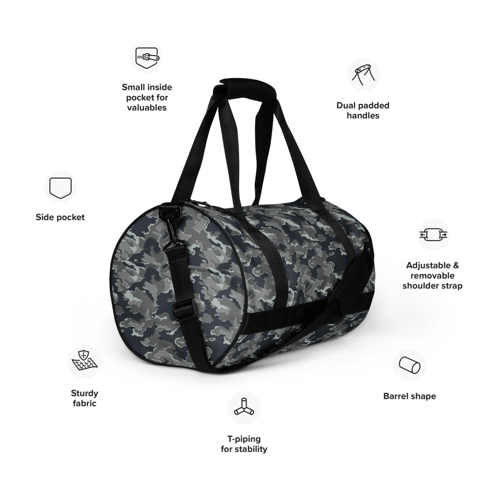 Russian SMK Melted Snow CAMO gym bag - Gym Bag