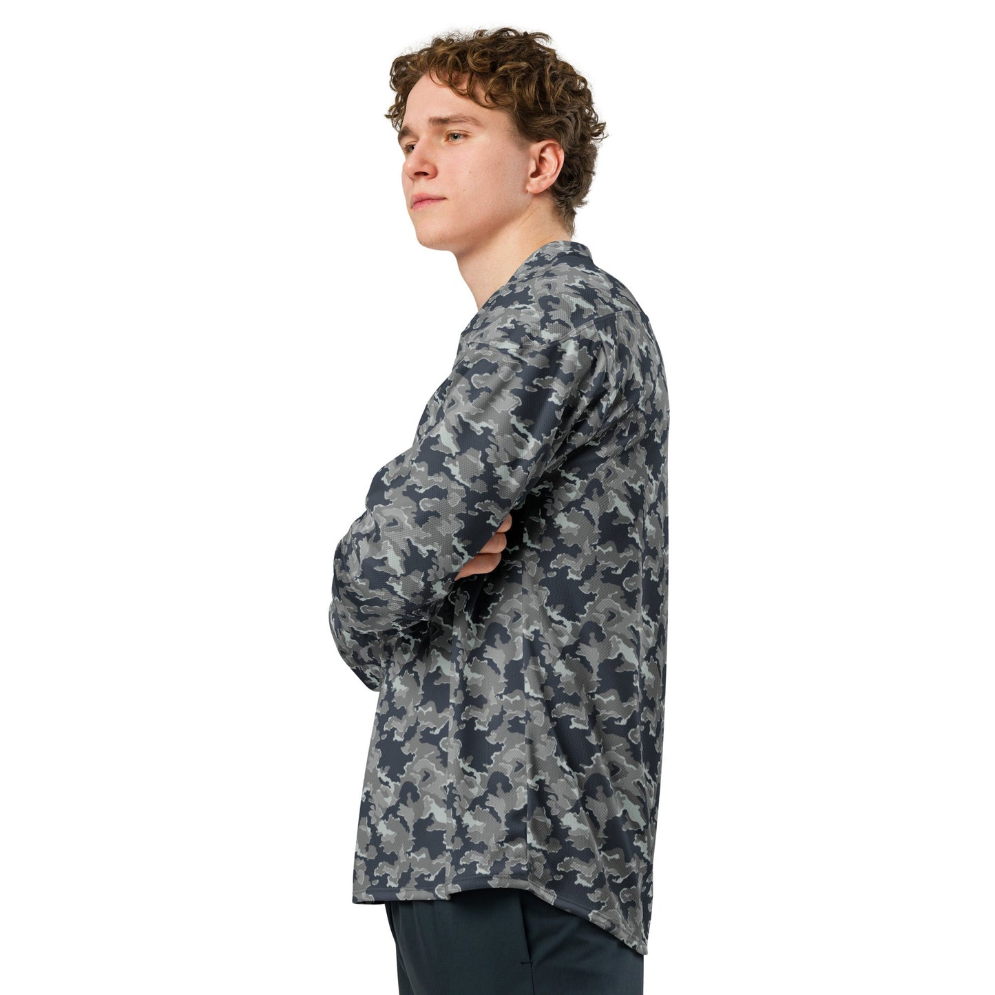 Russian SMK Melted Snow CAMO hockey fan jersey - 2XS - Hockey Jerseys