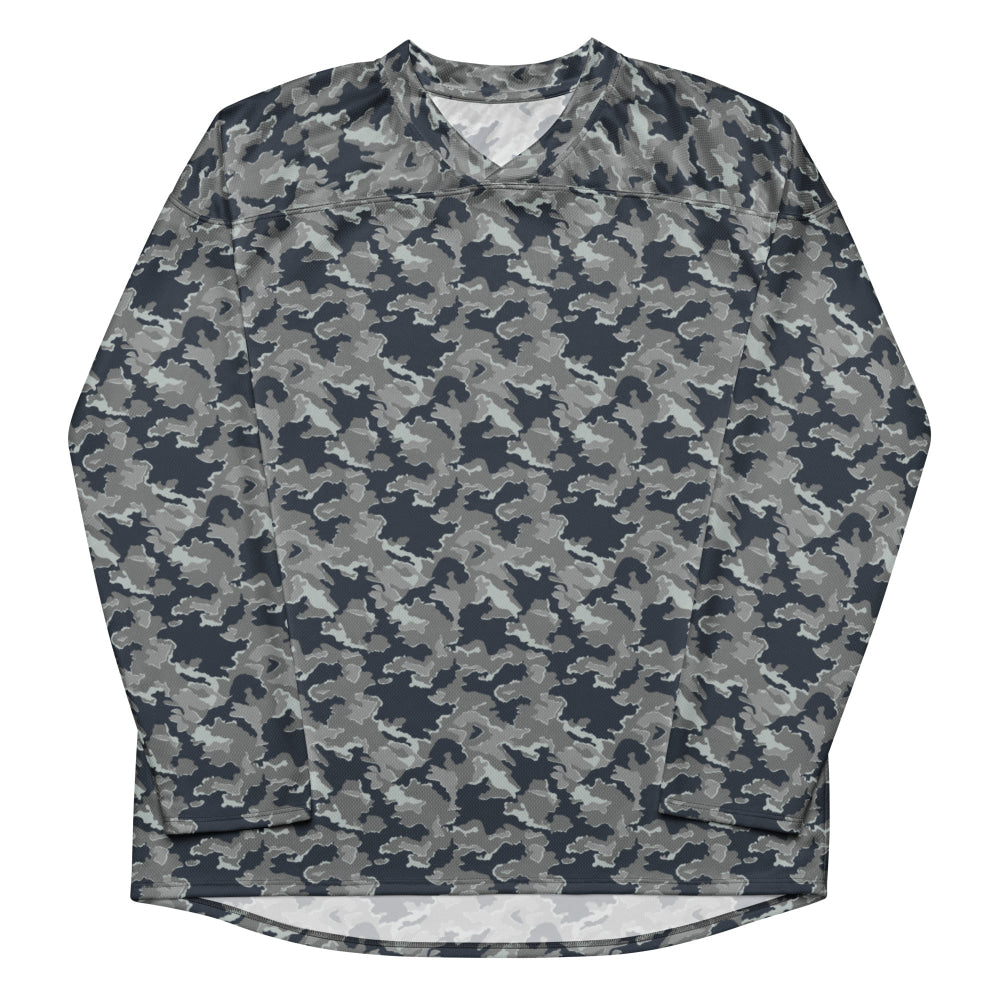 Russian SMK Melted Snow CAMO hockey fan jersey - Unisex Hockey Fan Jersey