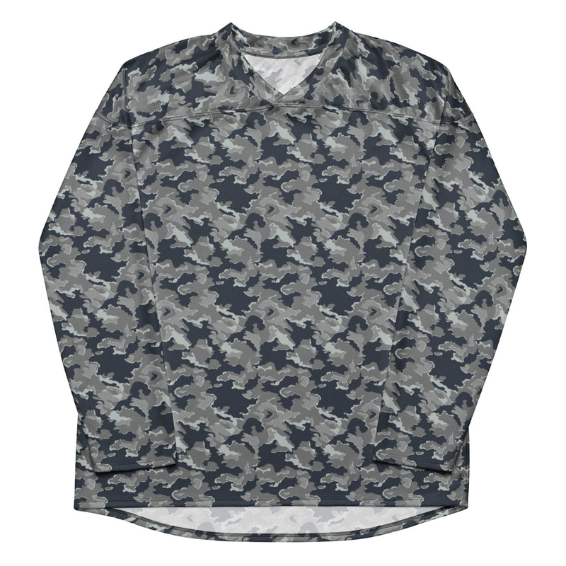 SMK Melted Snow Russian CAMO Unisex Hockey Fan Jersey