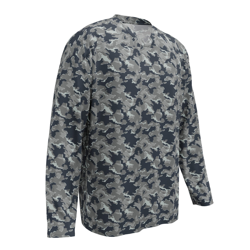 SMK Melted Snow Russian CAMO Unisex Hockey Fan Jersey