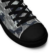 SMK Melted Snow Russian CAMO Mens High-Top Canvas Shoes