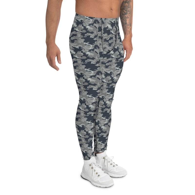 SMK Melted Snow Russian CAMO Mens Leggings - Men