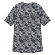 SMK Melted Snow Russian CAMO Mens Short-Sleeve Rash Guard - SS