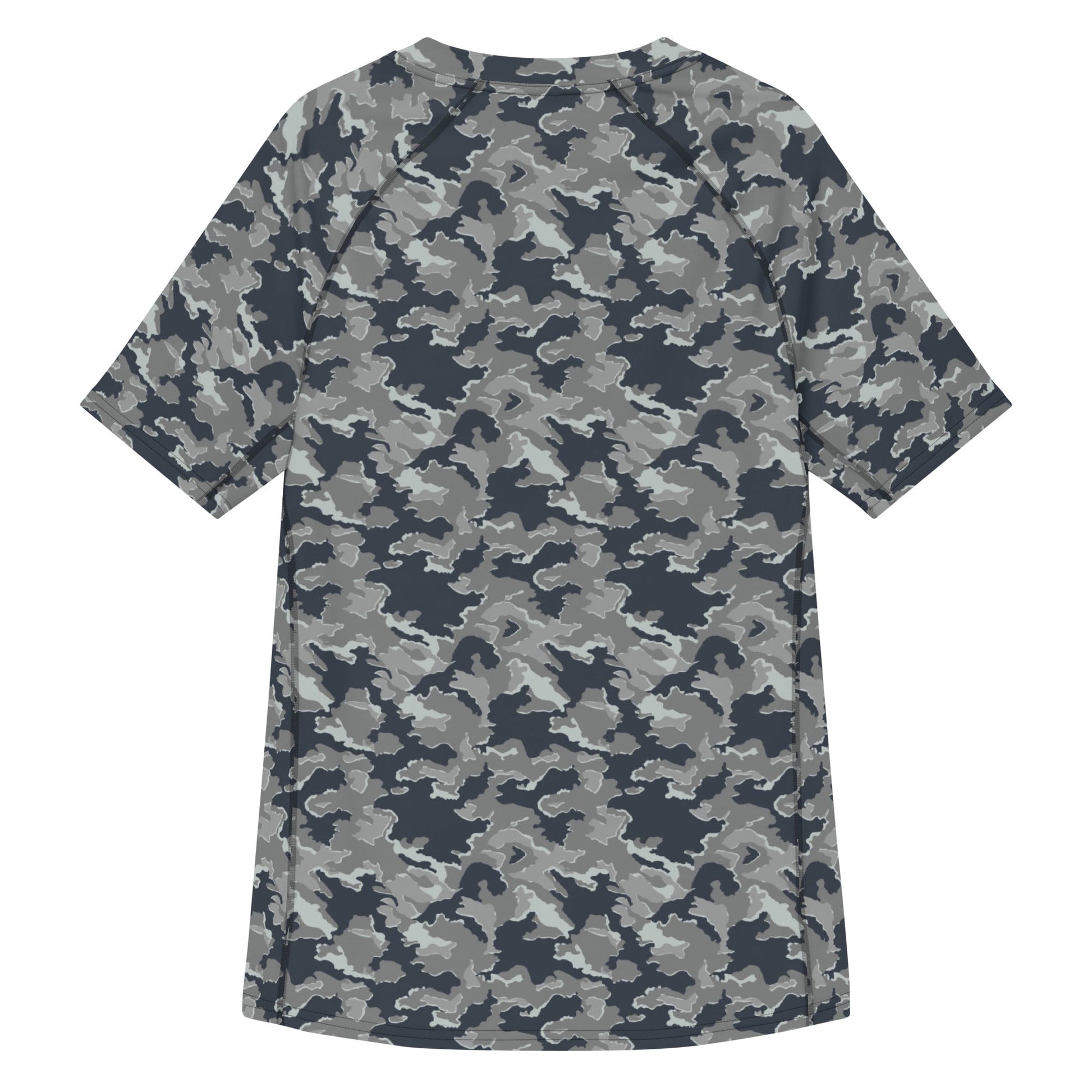 Russian SMK Melted Snow CAMO Mens Short-Sleeve Rash Guard - Short-sleeve Guards
