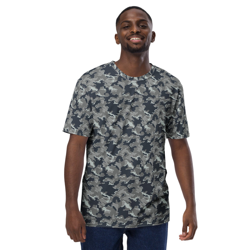SMK Melted Snow Russian CAMO Mens T-Shirt