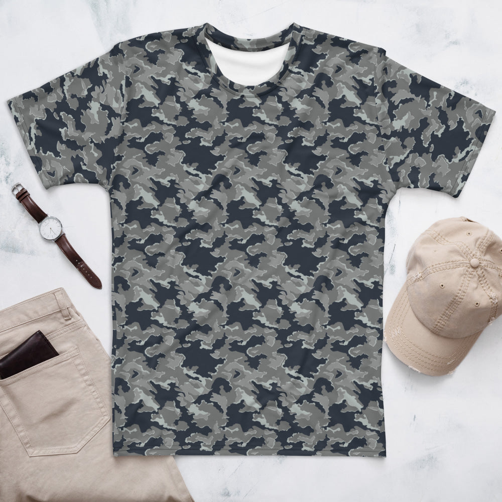 Russian SMK Melted Snow CAMO Men’s t-shirt - XS - Mens T-Shirt