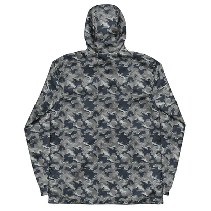 Russian SMK Melted Snow CAMO Men’s windbreaker - Mens Windbreaker