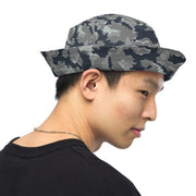 SMK Melted Snow Russian CAMO Reversible Bucket Hat - Head