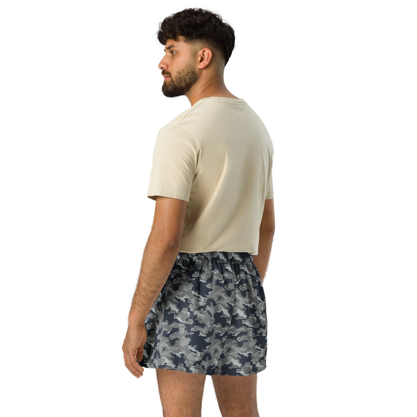 Russian SMK Melted Snow CAMO Unisex Athletic Shorts