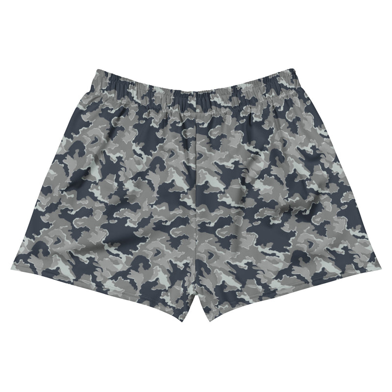 SMK Melted Snow Russian CAMO Unisex Athletic Shorts