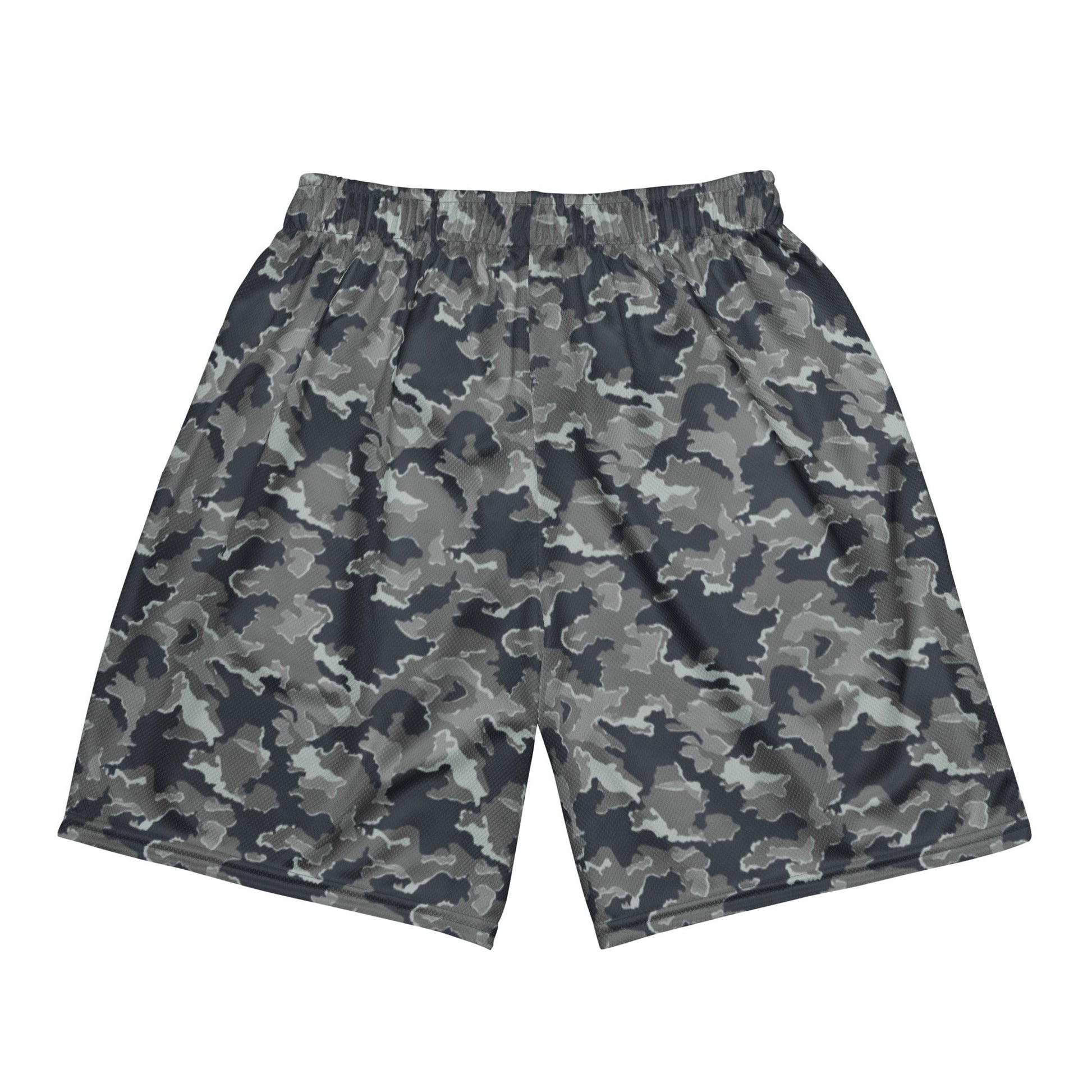 Russian SMK Melted Snow CAMO Unisex mesh shorts - Mesh Shorts