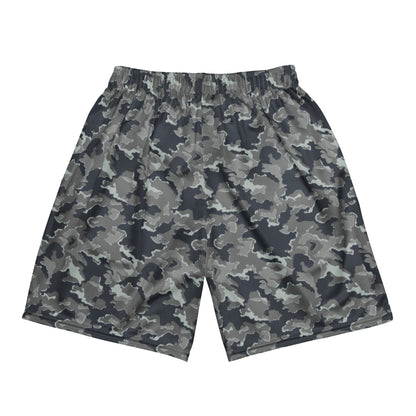 Russian SMK Melted Snow CAMO Unisex mesh shorts - Mesh Shorts