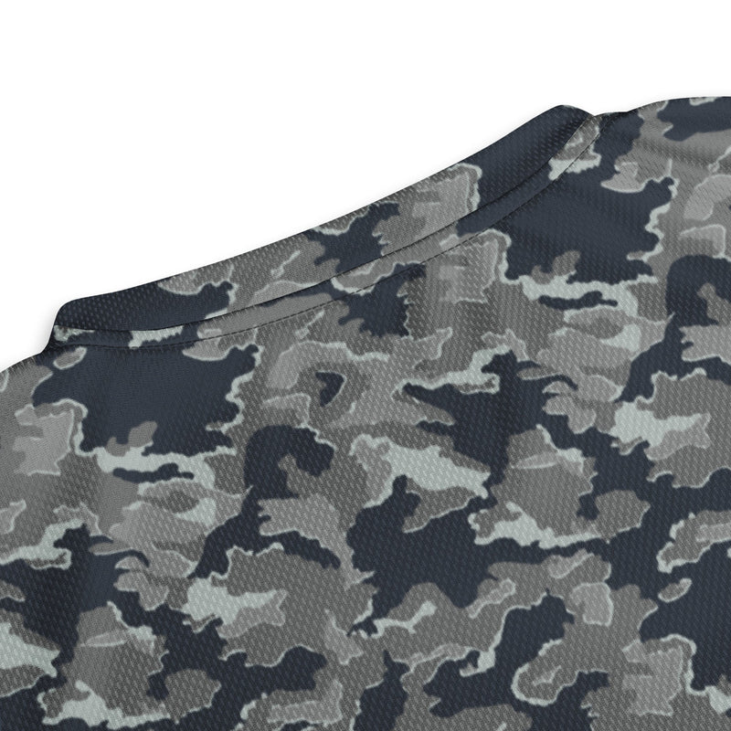 SMK Melted Snow Russian CAMO Unisex Sports Jersey