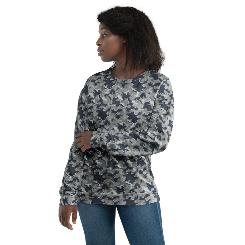 SMK Melted Snow Russian CAMO Unisex Sweatshirt