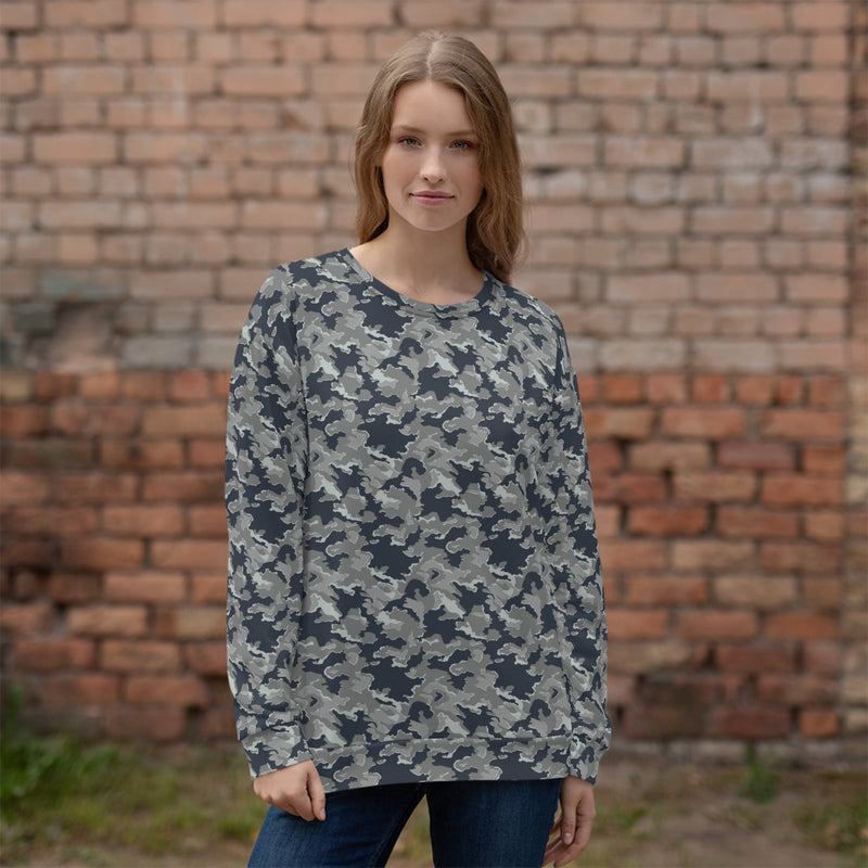 SMK Melted Snow Russian CAMO Unisex Sweatshirt